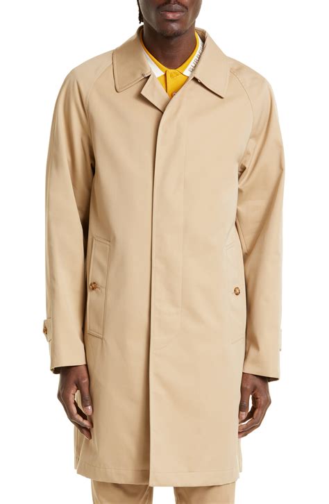 camden car coat burberry man green|burberry camden heritage coat.